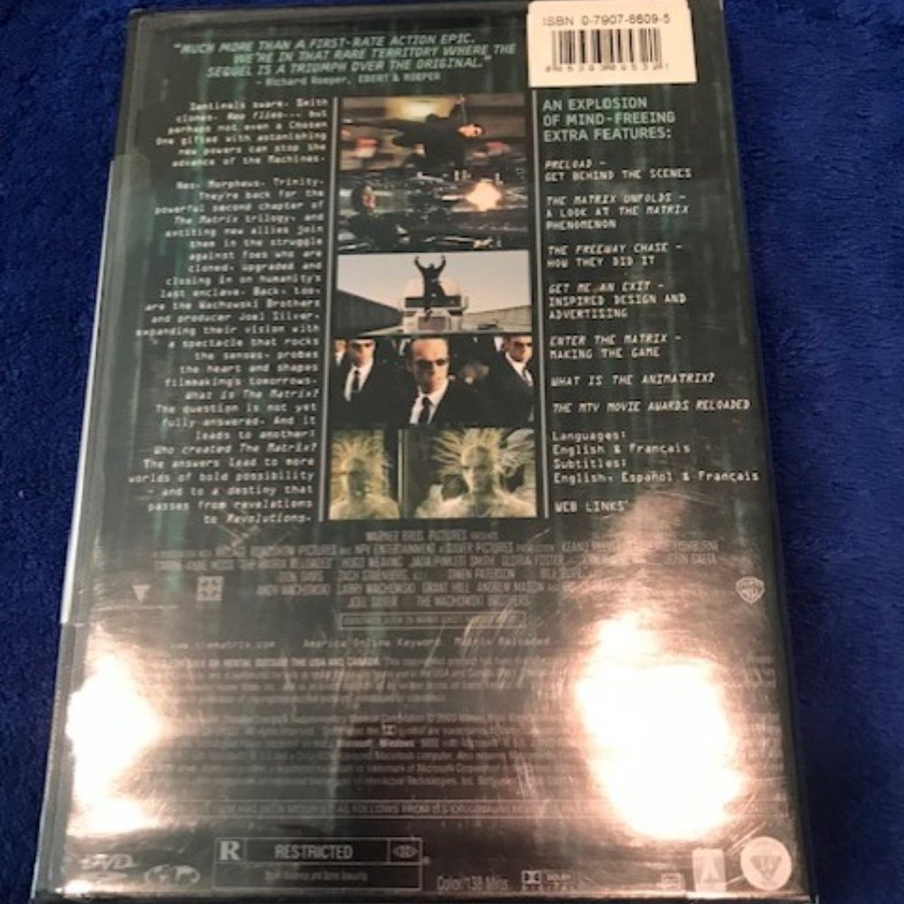 Matrix Reloaded DVD 📀 - Picture 2 of 2
